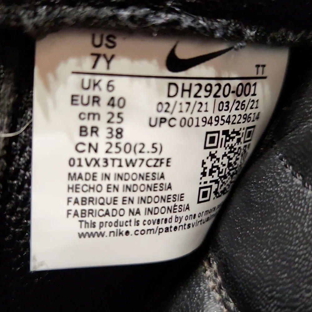 Nike AF 1. Size 7 Youth - Picture 9 of 11